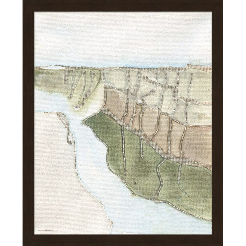 Upstream by Kamdon Kreations, Framed Art