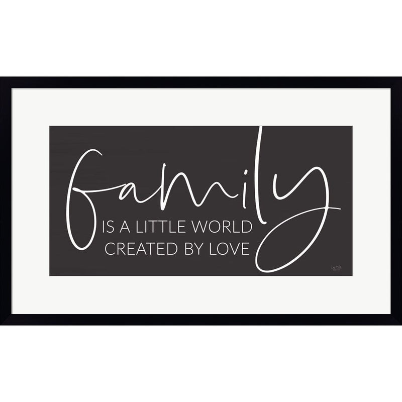 Family Is? by Lux + Me Designs, Framed Art