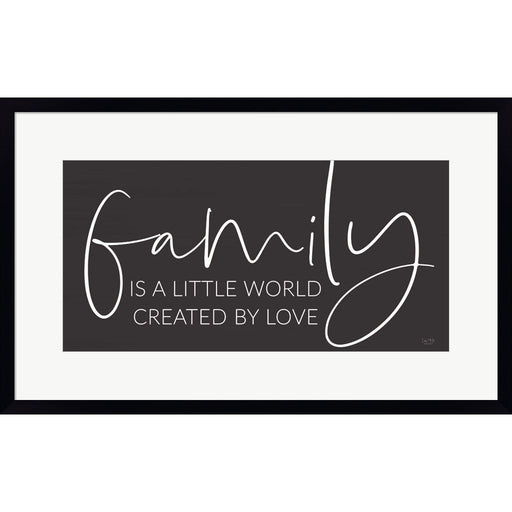 Family Is? by Lux + Me Designs, Framed Art