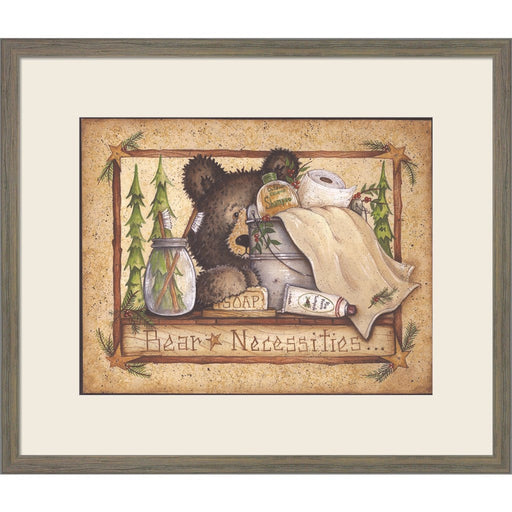 Bear Necessities by Mary Ann June, Framed Art