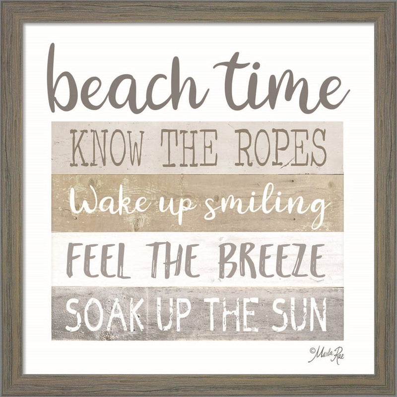 Beach Time by Marla Rae, Framed Art