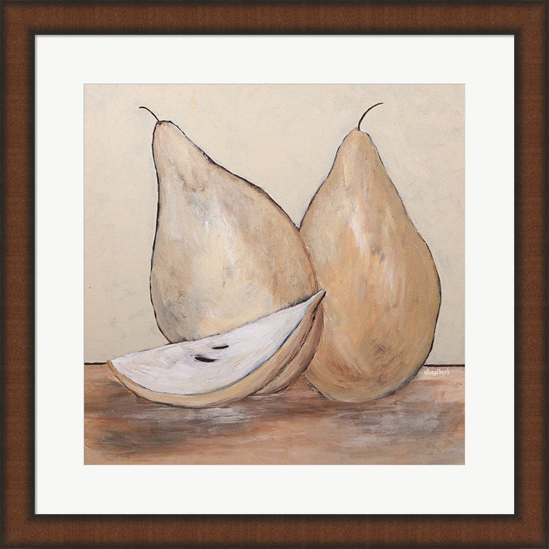 Pair of Pears by Roey Ebert, Framed Art