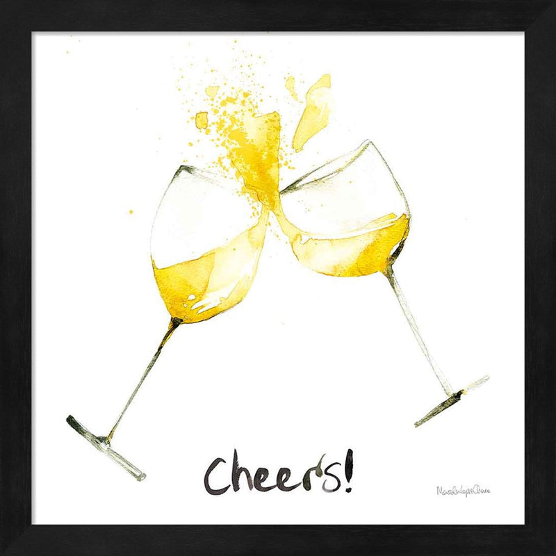 Pop the Cork VI by Mercedes Lopez Charro, Framed Art