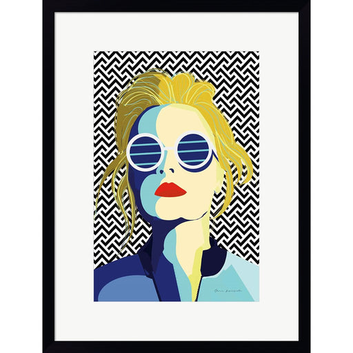 Style and Attitude IV by Omar Escalante, Framed Art