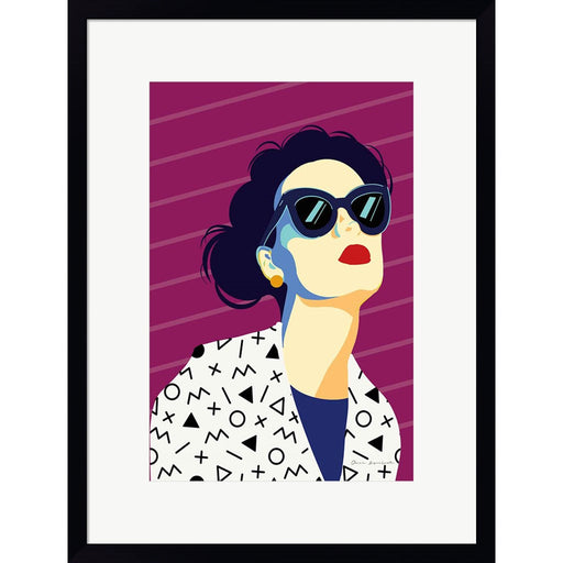 Style and Attitude III by Omar Escalante, Framed Art