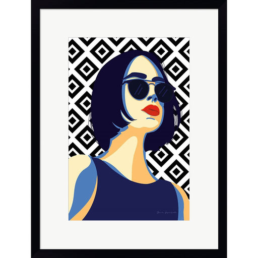 Style and Attitude I by Omar Escalante, Framed Art