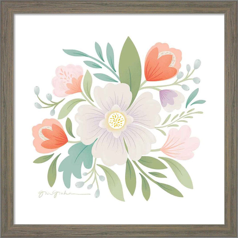 Sweet Bouquet I by Gia Graham, Framed Art