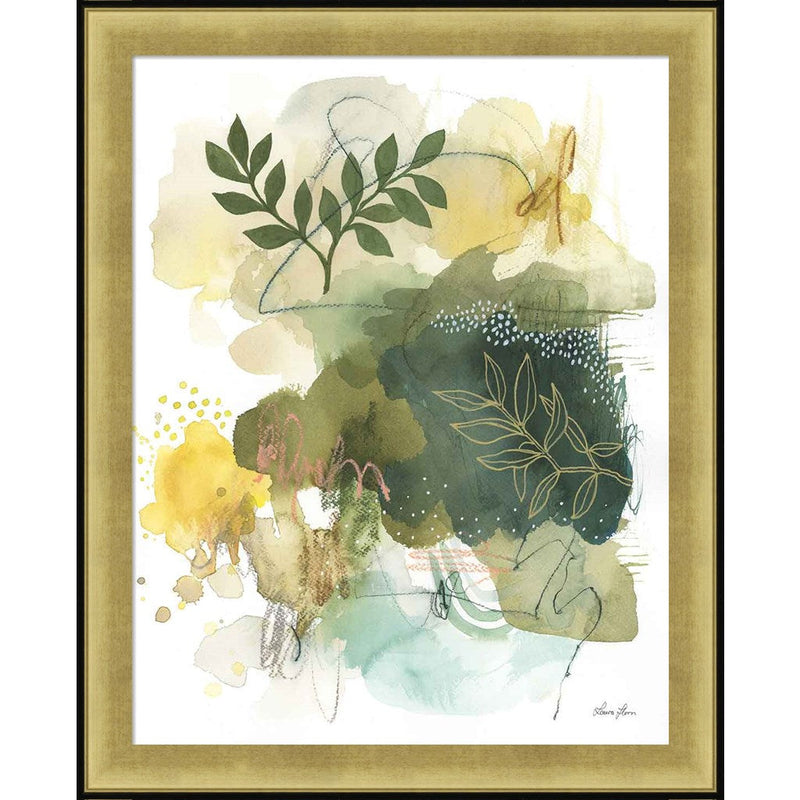 Natures Gold I by Laura Horn, Framed Art