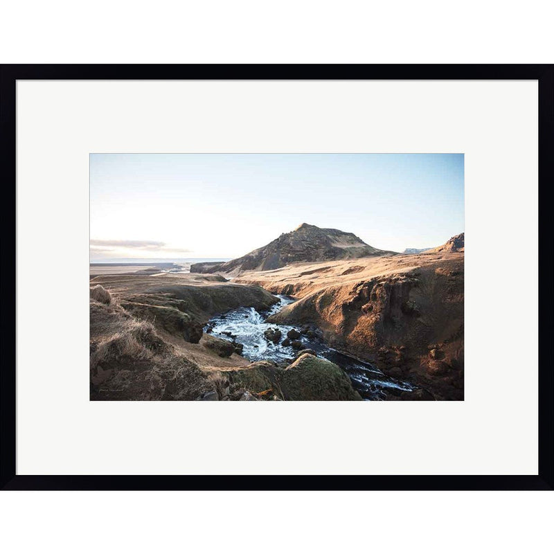 Above Skogafoss by Laura Marshall, Framed Art