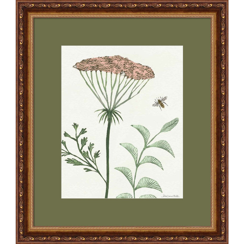 Springtime III Warm by Sara Zieve Miller, Framed Art