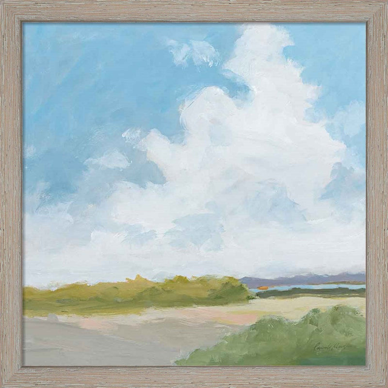 Clouds Over Lagoon by Pamela Munger, Framed Art
