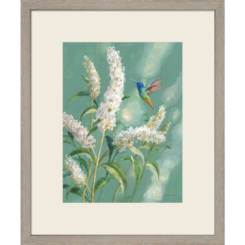 Hummingbird Spring II by Danhui Nai, Framed Art