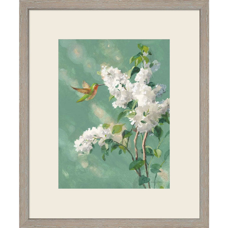 Hummingbird Spring I by Danhui Nai, Framed Art