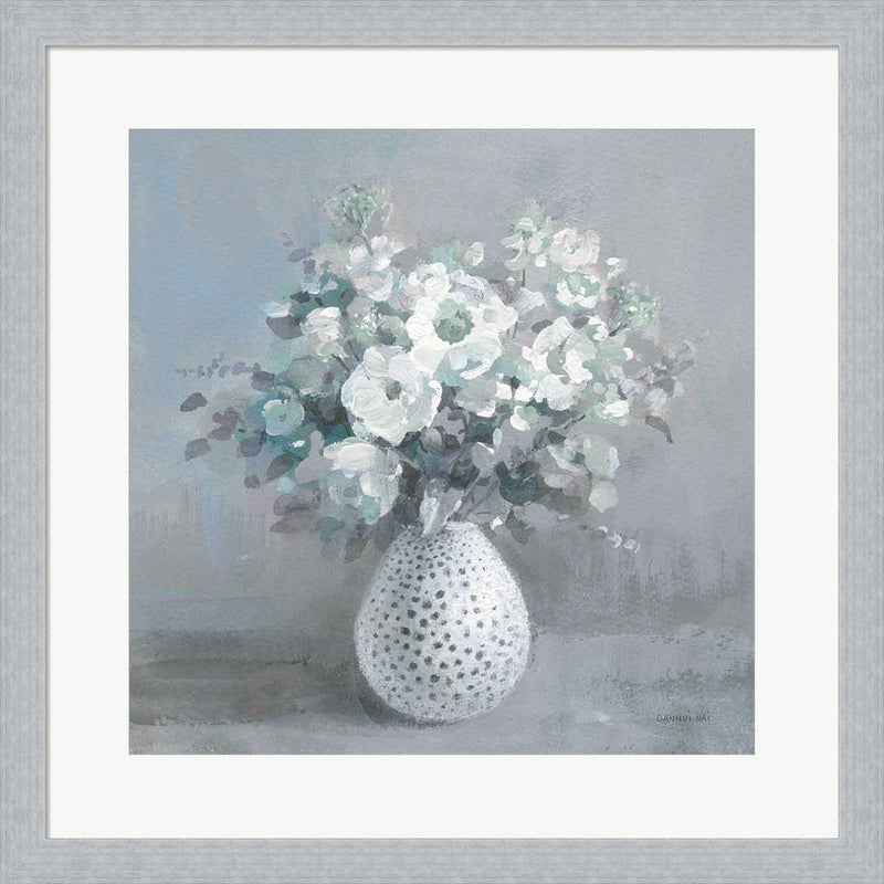 Touch of Spring II Sage by Danhui Nai, Framed Art