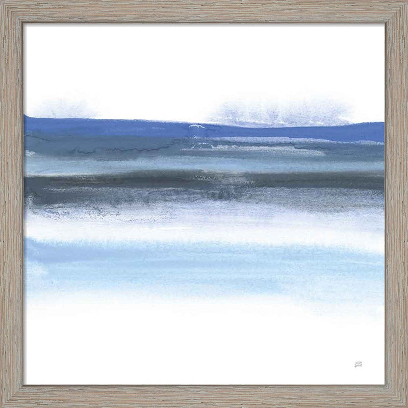 Shaded Blues IV by Chris Paschke, Framed Art