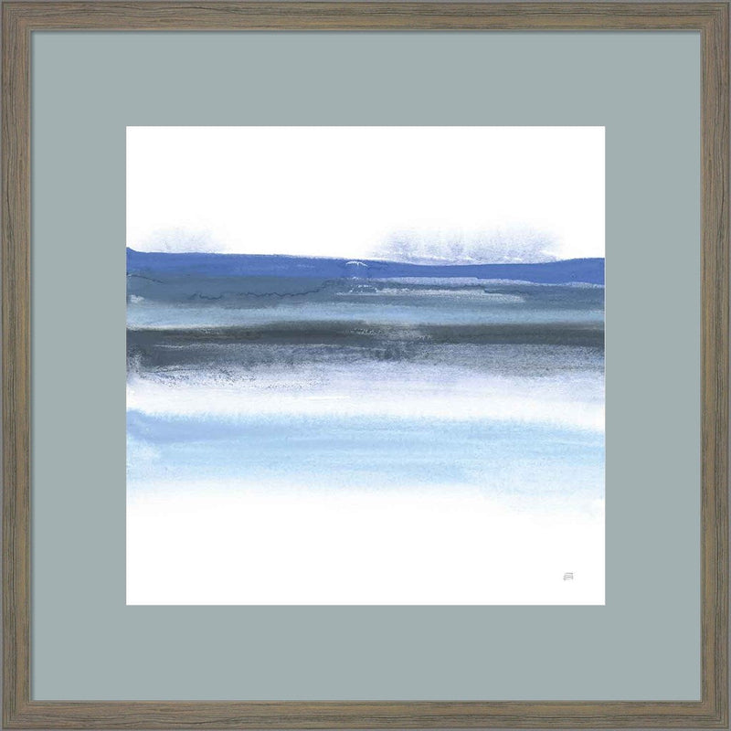 Shaded Blues IV by Chris Paschke, Framed Art
