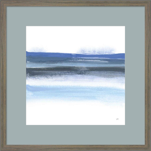 Shaded Blues IV by Chris Paschke, Framed Art