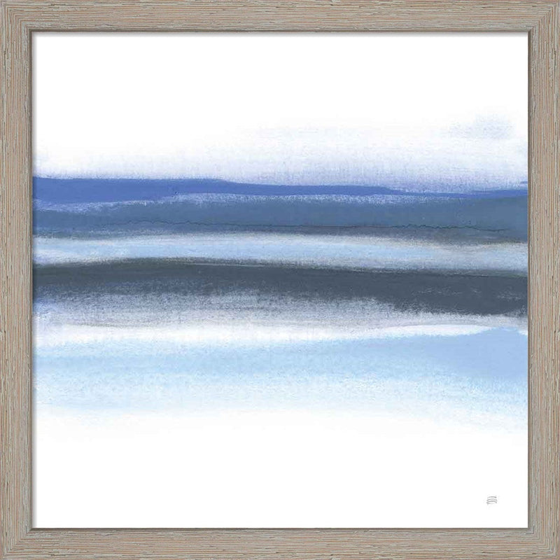 Shaded Blues III by Chris Paschke, Framed Art