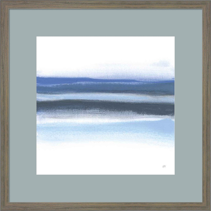 Shaded Blues III by Chris Paschke, Framed Art