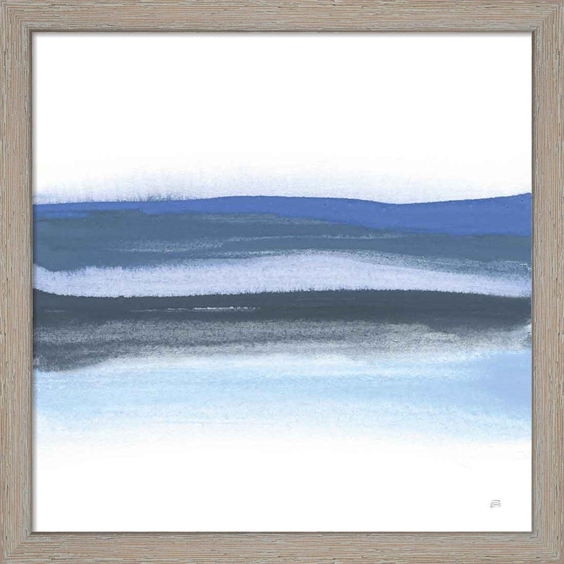 Shaded Blues II by Chris Paschke, Framed Art