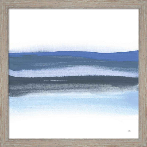 Shaded Blues II by Chris Paschke, Framed Art