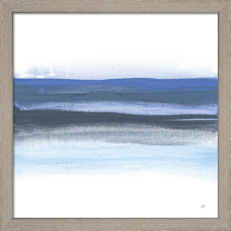 Shaded Blues I by Chris Paschke, Framed Art