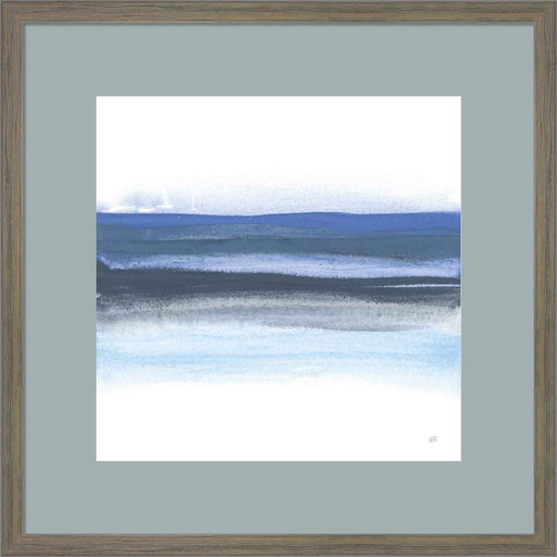 Shaded Blues I by Chris Paschke, Framed Art