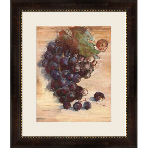 Grape Harvest III No Label by Carol Rowan, Framed Art