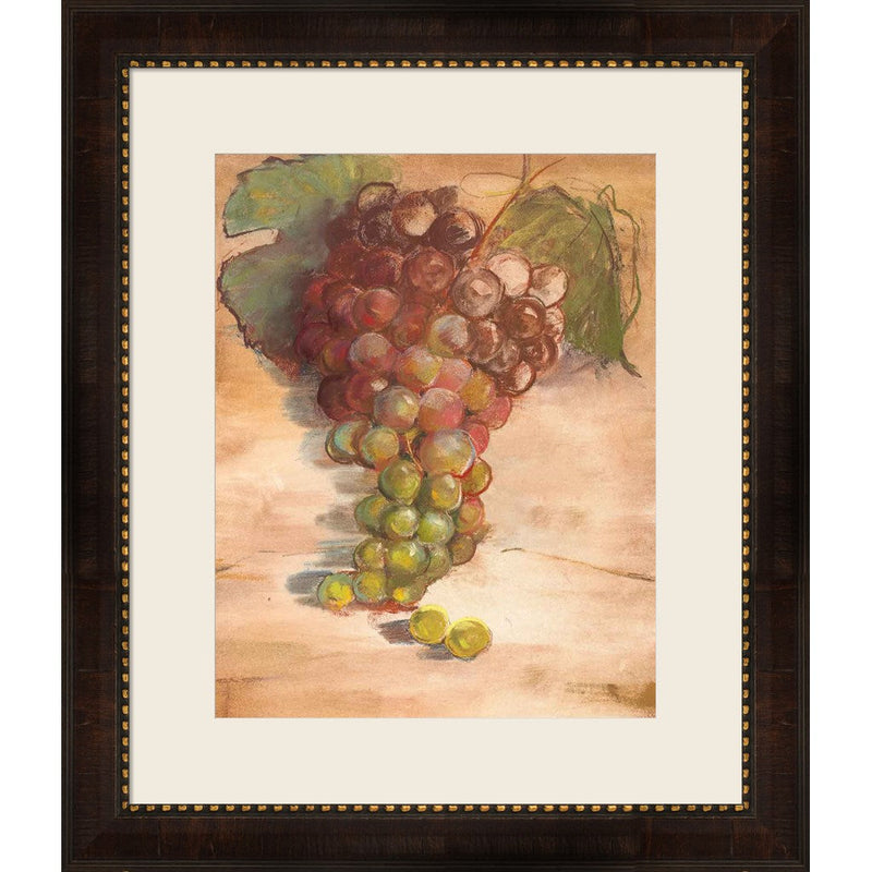 Grape Harvest II No Label by Carol Rowan, Framed Art