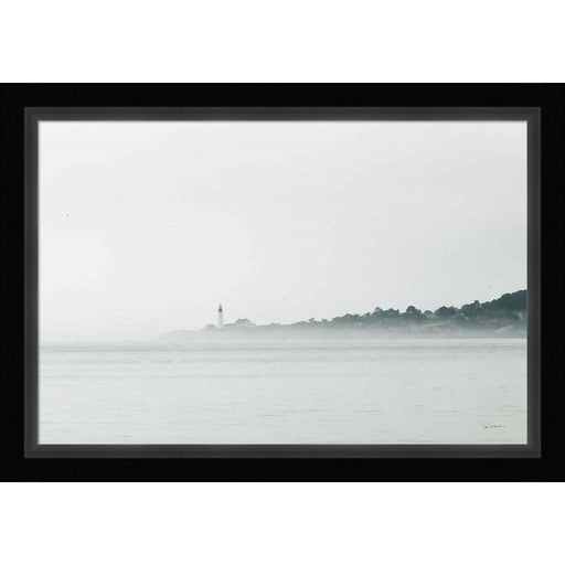 Foggy Lighthouse by Sue Schlabach, Framed Art