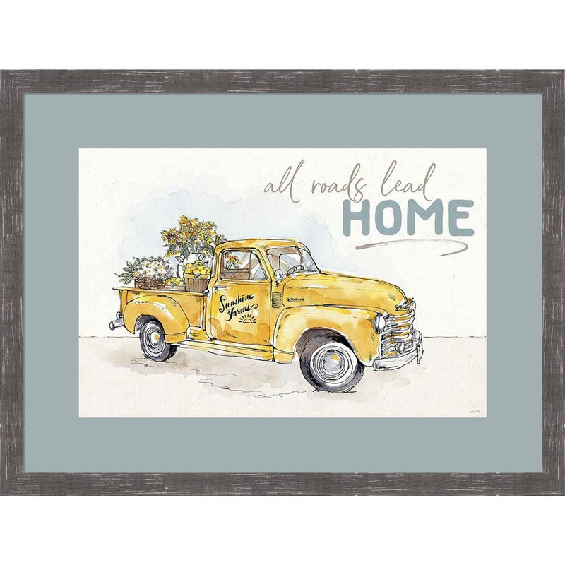 Farmhouse Flea Market I by Anne Tavoletti, Framed Art
