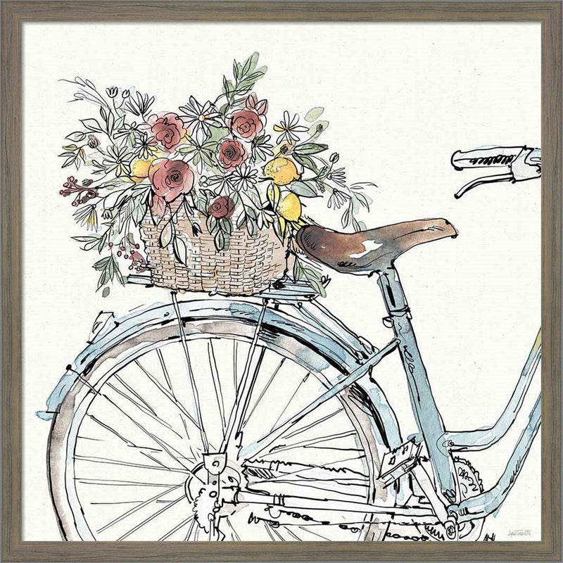 Farmhouse Flea Market XII by Anne Tavoletti, Framed Art