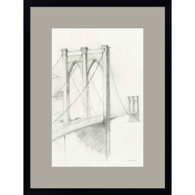 City Sketch II by Avery Tillmon, Framed Art