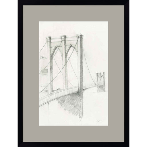 City Sketch II by Avery Tillmon, Framed Art