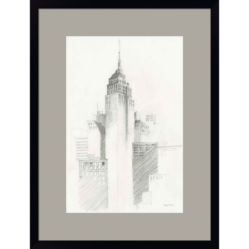 City Sketch I by Avery Tillmon, Framed Art