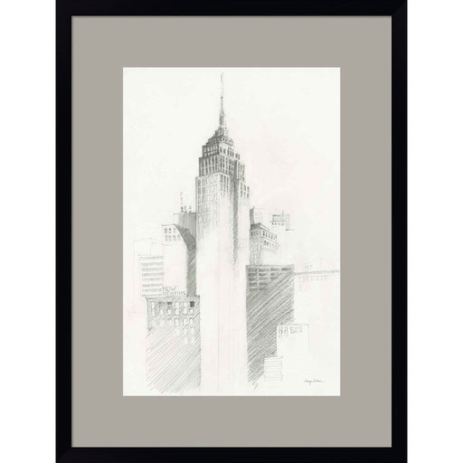 City Sketch I by Avery Tillmon, Framed Art
