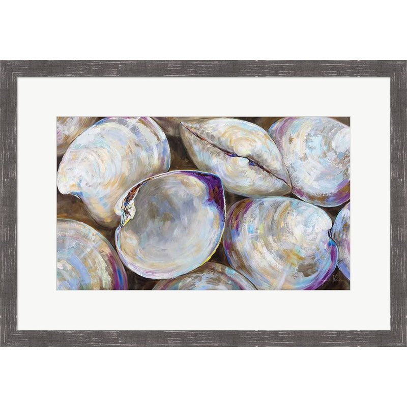 Clambake Cluster by Jeanette Vertentes, Framed Art
