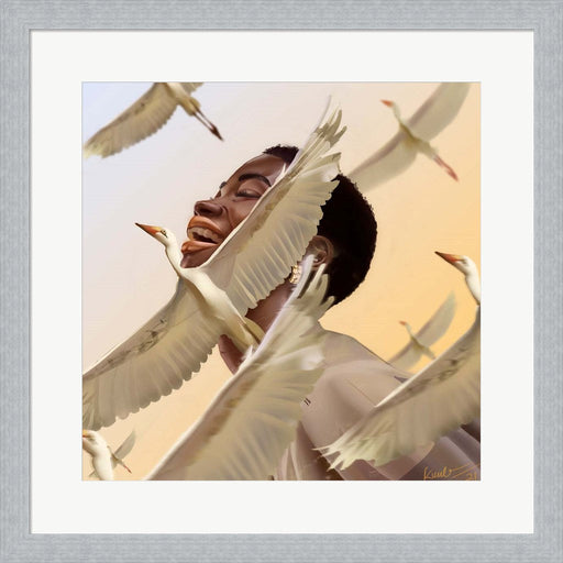 Joy by Adekunle Adeleke, Framed Art