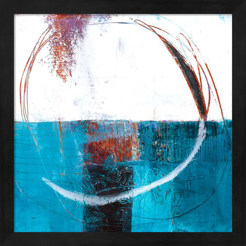 Radial Wave by Pamela K. Beer, Framed Art