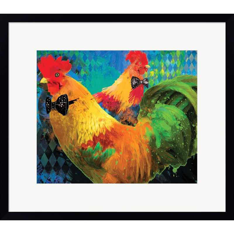 Russo and Frank by Porter Hastings, Framed Art