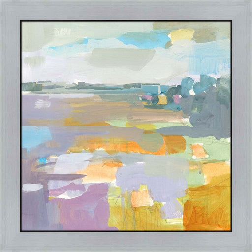 Lilac Field by Kathleen Robbins, Framed Art