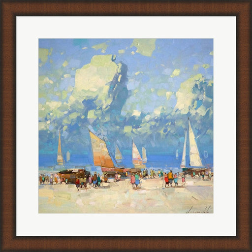 Harbor II by Vahe Yeremyan, Framed Art