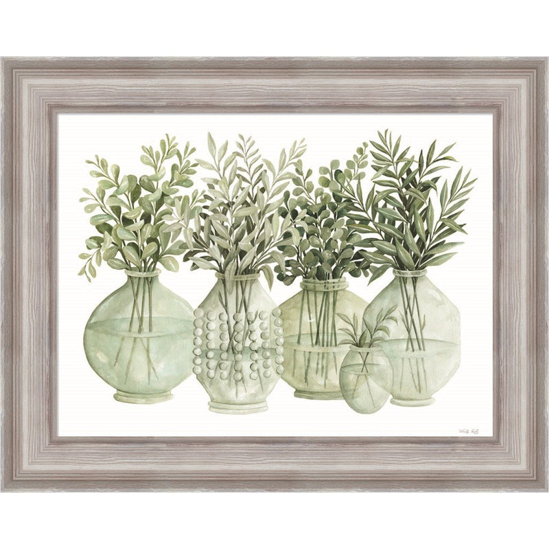 Simply Sage II by Cindy Jacobs, Framed Art