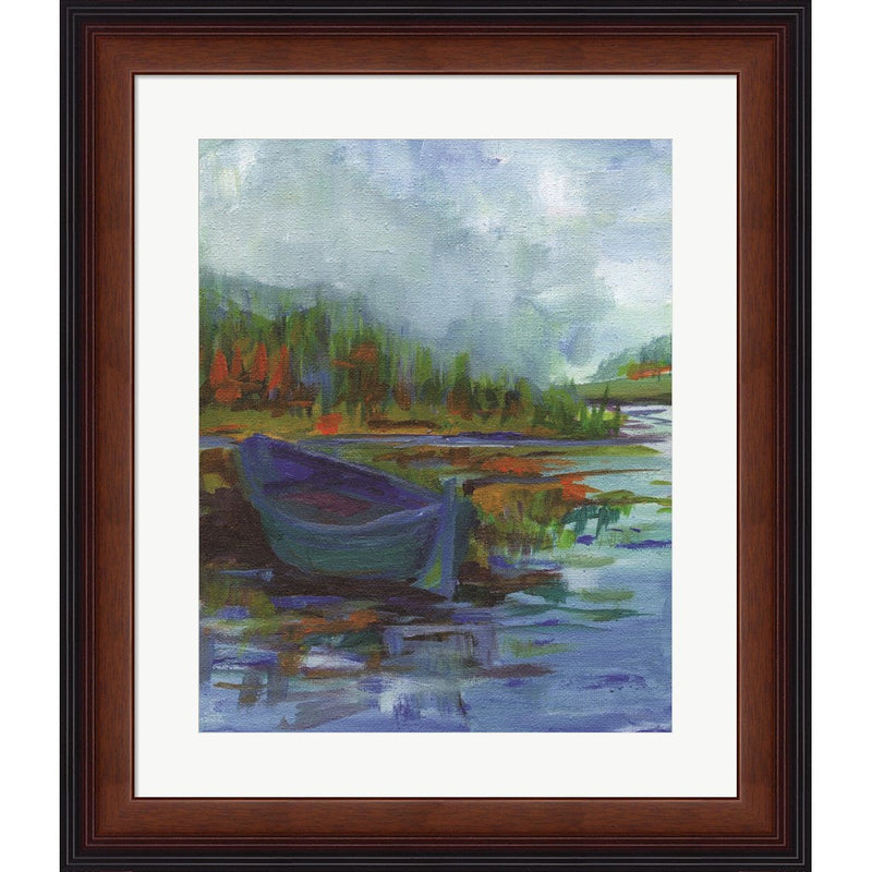 Blue River by Kamdon Kreations, Framed Art