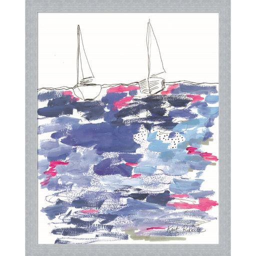 View From the Beach House by Kait Roberts, Framed Art