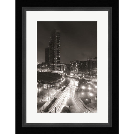 Inner Harbor Lights I by Lori Deiter, Framed Art