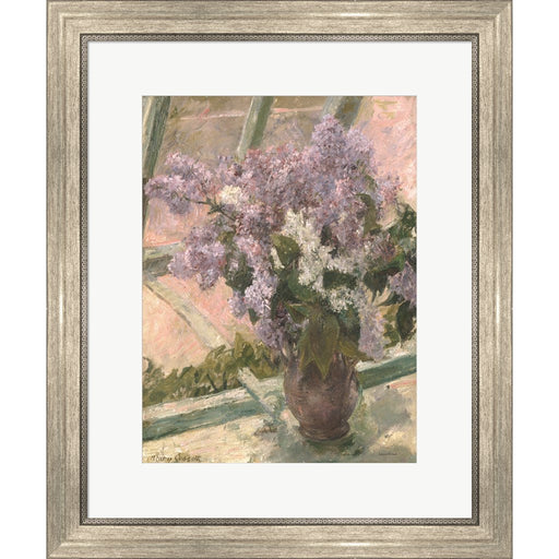 Lilacs in the Light by Lettered & Lined, Framed Art
