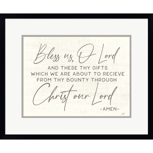 Bless Us by Lux + Me Designs, Framed Art