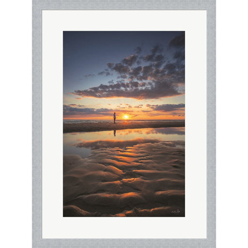 Peaceful Sunset by Martin Podt, Framed Art