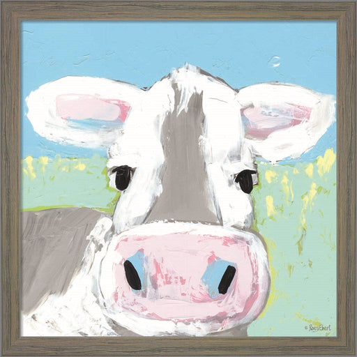 Moo by Roey Ebert, Framed Art